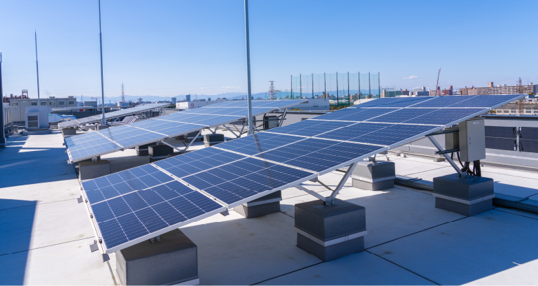 太陽光発電設備エリア