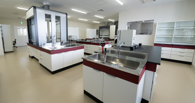 理化学分析エリア